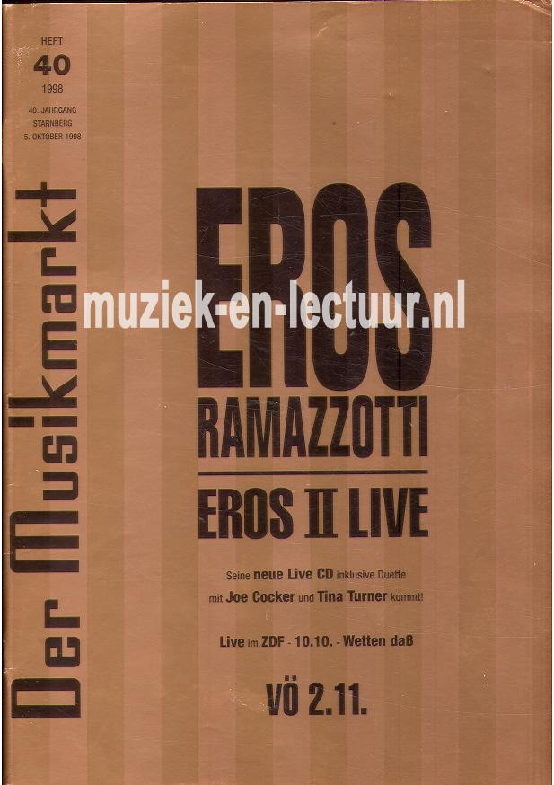Der Musikmarkt 1998 nr. 40